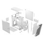 Fractal Design Torrent Compact Blanco - Caja PC ATX, EATX, micro ATX, Mini-ITX, SSI CEB, Ventiladores 2x180mm, Vidrio Templado, FD-C-TOR1C-05