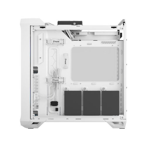 Fractal Design Torrent Compact Blanco - Caja PC ATX, EATX, micro ATX, Mini-ITX, SSI CEB, Ventiladores 2x180mm, Vidrio Templado, FD-C-TOR1C-05
