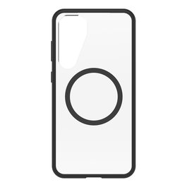 Samsung Otterbox React Magnet Qi2 Funda para Samsung S25+ Black Crystal