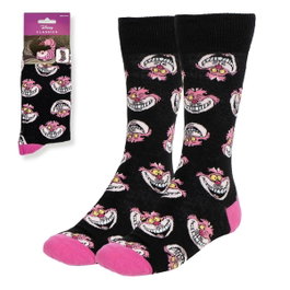 Cerdá Calcetines Disney Alicia en el País de las Maravillas Gato de Cheshire Talla 36-43