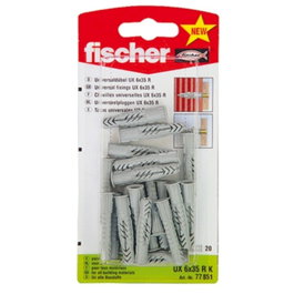 Fischer Blister Taco Universal UX RK 10-60 Mediano
