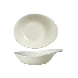 Steelite Scape Bol Blanco de Porcelana - Diámetro 25 cm | Vajilla (Set de 6)