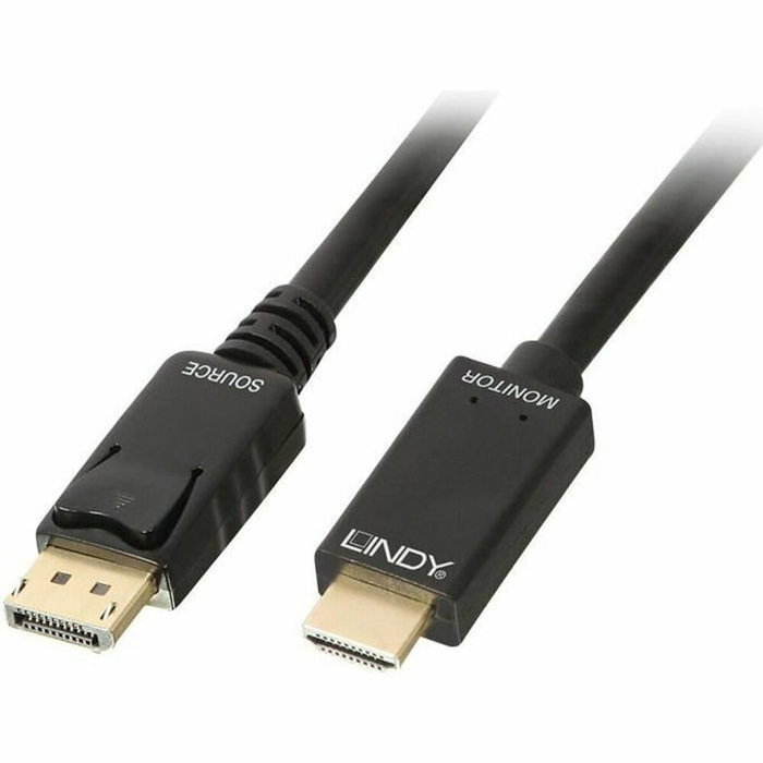 Lindy 36922 Cable DisplayPort a HDMI 2m 4K UHD