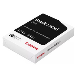 Canon 9808A016 Black Label Premium - Papel de copia A4 210x297 mm, 500 hojas, 80 g/m², blanco, para impresión láser