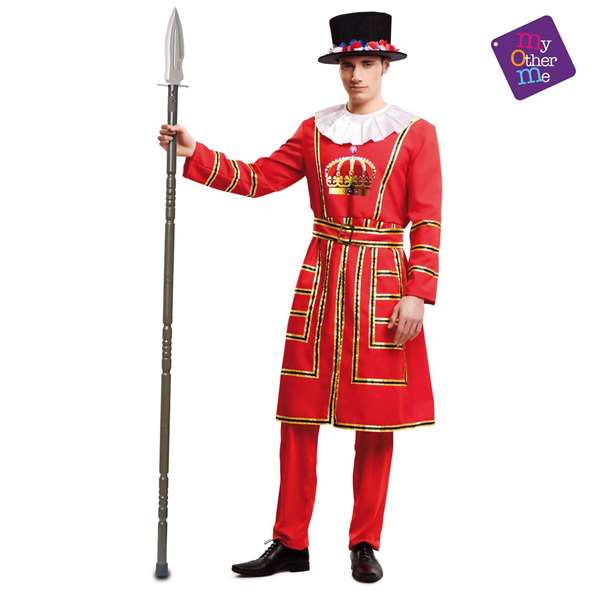 My Other Me Disfraz Beefeater Adulto Talla M-L