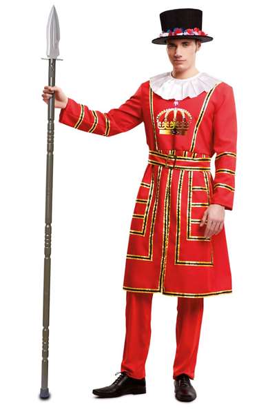 My Other Me Disfraz Beefeater Adulto Talla M-L