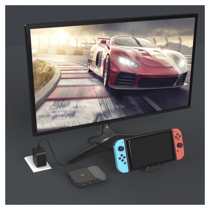 J5CREATE JCD620-N Mini Docking Station para Nintendo Switch™