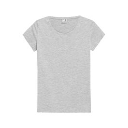 Camiseta de Manga Corta Mujer 4F Gris