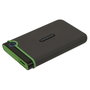 Transcend StoreJet 25M3 1TB - Disco Duro Externo Portátil 2.5", USB 3.2 Gen 1, Resistente a Golpes, Color Gris