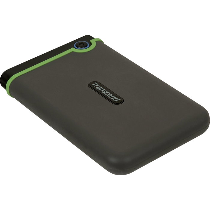 Transcend StoreJet 25M3S 1 TB Gris/Verde Transcend StoreJet 25M3S 1 TB Gris/Verde