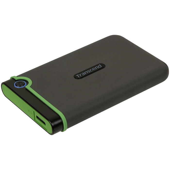 Transcend StoreJet 25M3S 1 TB Gris/Verde Transcend StoreJet 25M3S 1 TB Gris/Verde