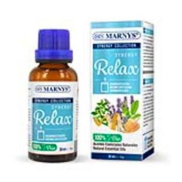 MARNYS Synergy Relax 30Ml. Aceite Esencial para un Ambiente de Tranquilidad y Reducción de Estrés y Ansiedad