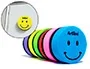 Artline Borrador Magnético para Pizarra Blanca Redondo Smiley Colores Surtidos 70 mm