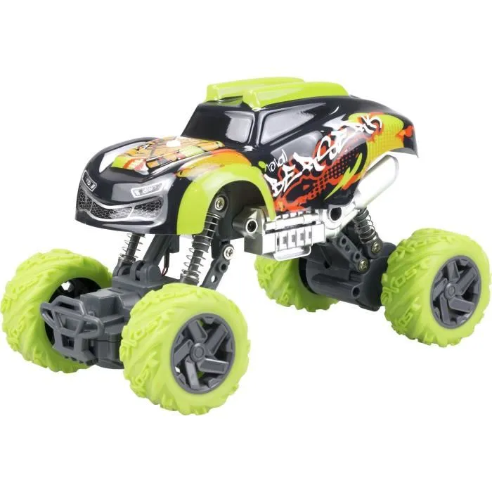 Exost Coche 4x4 a Control Remoto X-CRAWLER Todoterreno con Suspensión Delantera y Trasera para Niños a partir de 5 Años