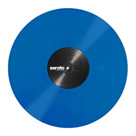 SERATO Standard Colors Single Blue Vinilo de Control de Tonos (Unidad)