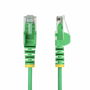 Conector RJ45 Categoría 6 FTP Startech N6PAT10MGNS Verde 10 m