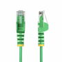 Conector RJ45 Categoría 6 FTP Startech N6PAT10MGNS Verde 10 m