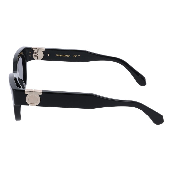 Ferragamo SF2067S-1 Gafas de sol para mujer con cristales negros