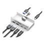 Equip Hub USB-C 128967 con 2 puertos 2x USB-A y 2x USB-C con clip ajustable