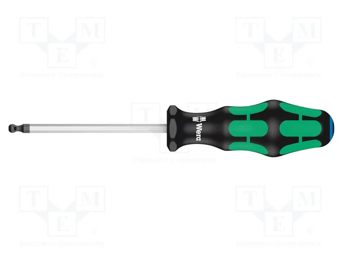 WERA Destornillador Allen esférica HEX 5mm WERA Destornillador Allen esférica HEX 5mm