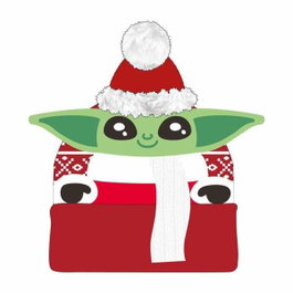 Cerdá Gorro Punto Christmas The Mandalorian Star Wars Rojo