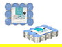 Acorde Set 24 Velas Tea Light 4h Oceano Cera y Aluminio Azul 15 x 3 x 11.2 cm (Set de 24)