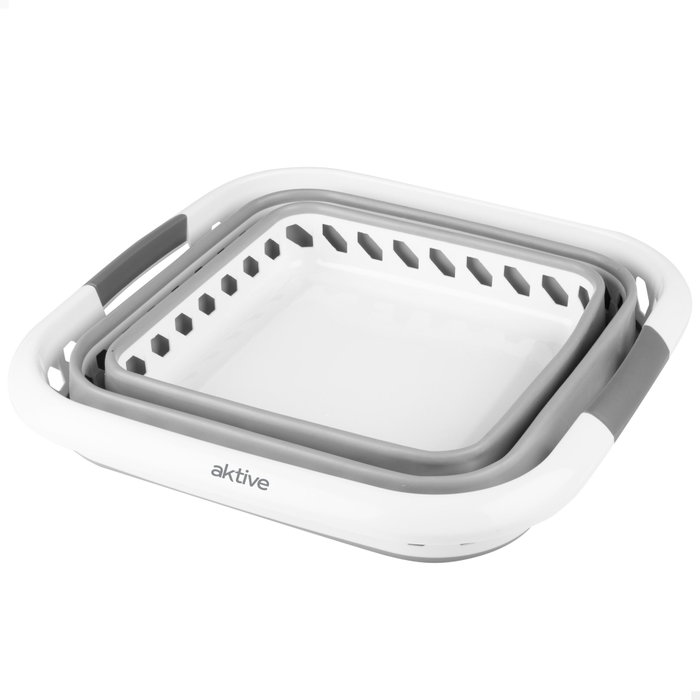 AKTIVE Cesta de Ropa Plegable 40L AKTIVE Cesta de Ropa Plegable 40L