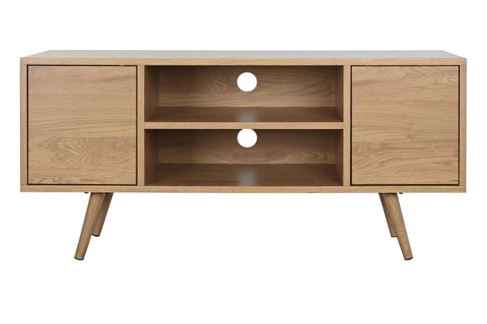 DKD Home Decor Mueble TV Scandi Natural 40 x 57 x 120 cm
