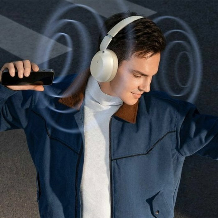 Baseus Bass 35 Max Auriculares Inalámbricos y Alámbricos Beige