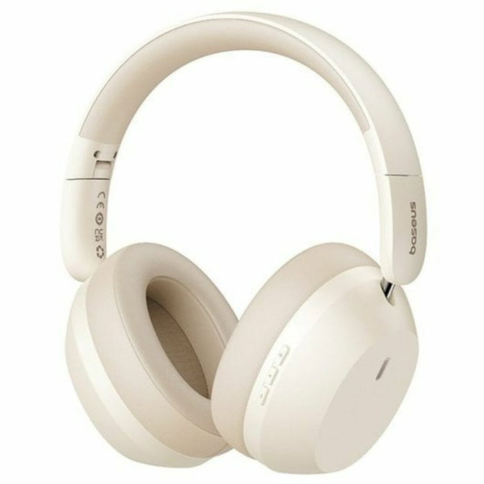 Baseus Bass 35 Max Auriculares Inalámbricos y Alámbricos Beige