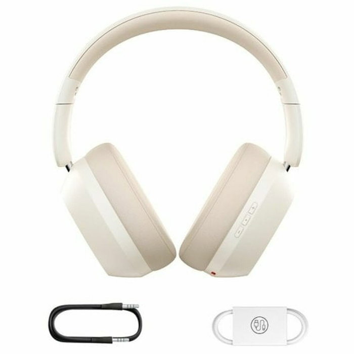 Baseus Bass 35 Max Auriculares Inalámbricos y Alámbricos Beige
