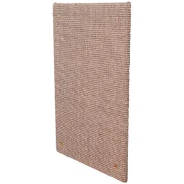 Trixie Poste Rascador XXL para Gatos - Tapete de Sisal y Hierba Gatera - 50 x 70 cm - Gris Pardo