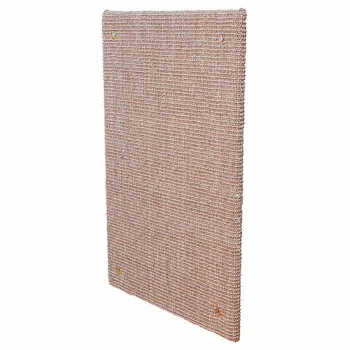 Trixie Poste Rascador XXL para Gatos - Tapete de Sisal y Hierba Gatera - 50 x 70 cm - Gris Pardo