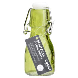 Cook Concept Bote Especias 75 Ml Cristal Transparente, Verde, Rojo, Burdeos Con Tapón Mecánico