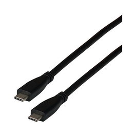 EFB Elektronik Cable USB4.0 40Gbit USB-C a USB-C, 0,8m, Negro