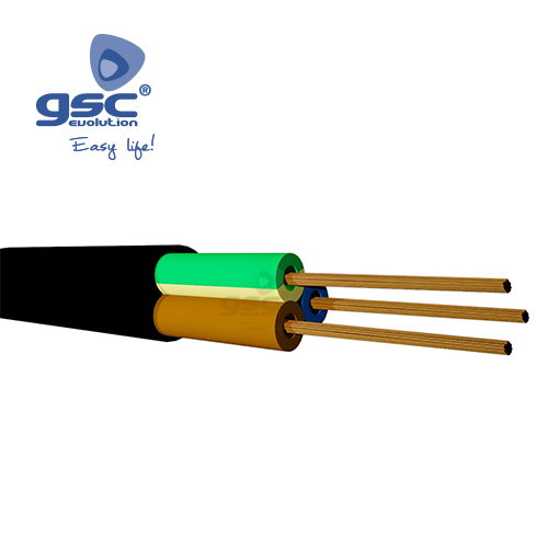 RCT Rollo 100M Manguera RV-K flexible (3x2.5mm) Negro