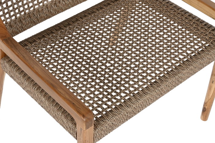DKD Home Decor Silla Boho Marron 62 x 72 x 65 cm