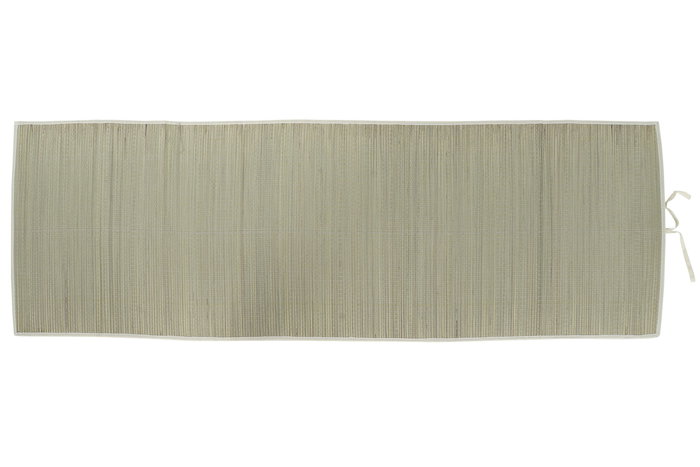 DKD Home Decor Bolso Mediterraneo Azul Marron Poliester Canvas Set 2 Piezas 14 x 50 x 36 cm