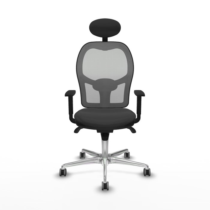 PIQUERAS Y CRESPO Silla de oficina Jorquera Gris con mecanismo Sincro PIQUERAS Y CRESPO Silla de oficina Jorquera Gris con mecanismo Sincro