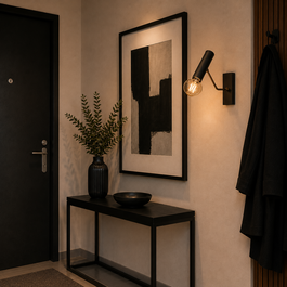 GreenIce Deco Aplique Dolma - 3061 Metal Negro E27