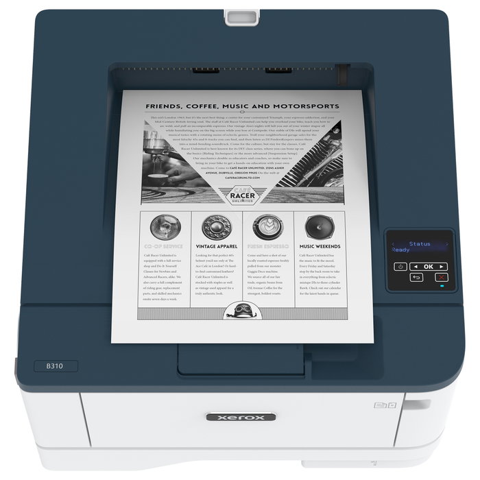 Xerox B310V_DNI Impresora Láser Monocromo A4 con Wi-Fi y Dúplex