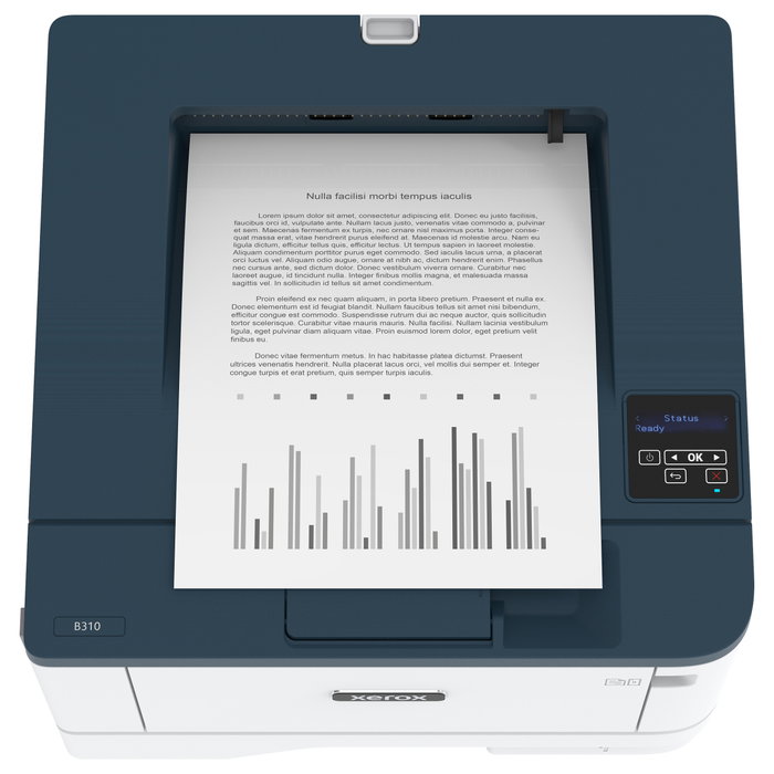 Xerox B310V_DNI Impresora Láser Monocromo A4 con Wi-Fi y Dúplex