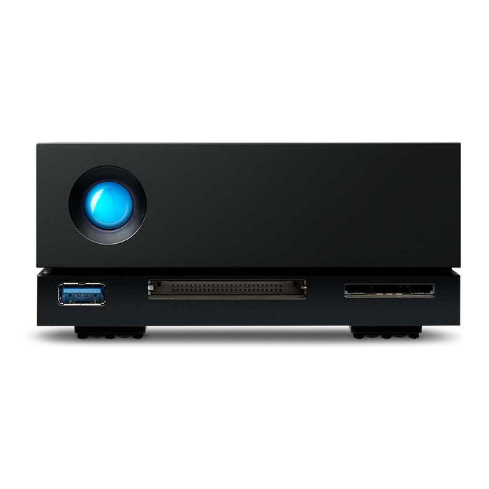 LaCie 1big Dock - Disco duro externo 16 TB, 3.5", Thunderbolt 3, USB 3.2 Gen 1, 7200 RPM, Aluminio, Negro LaCie 1big Dock - Disco duro externo 16 TB, 3.5", Thunderbolt 3, USB 3.2 Gen 1, 7200 RPM, Aluminio, Negro