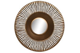 DKD Home Decor Espejo Loft Cobrizo 6.5 x 50 x 50 cm Metal