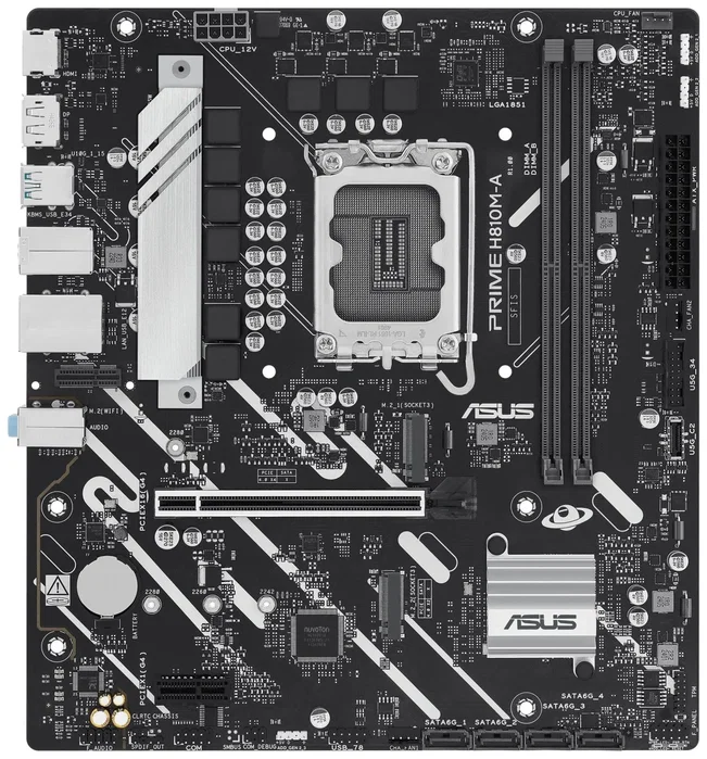Asus PRIME H810M-A-CSM Micro ATX DDR5 LGA 1851