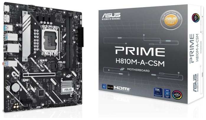 Asus PRIME H810M-A-CSM Micro ATX DDR5 LGA 1851