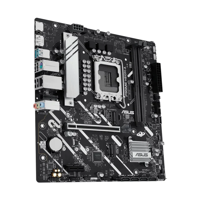 ASUS PRIME H810M-A-CSM Placa Base Intel H810 LGA 1851 Socket V1 micro ATX para Intel Core Ultra (Series 2) con DDR5, PCI Express 4.0, 2x M.2 ASUS PRIME H810M-A-CSM Placa Base Intel H810 LGA 1851 Socket V1 micro ATX para Intel Core Ultra (Series 2) con DDR5, PCI Express 4.0, 2x M.2