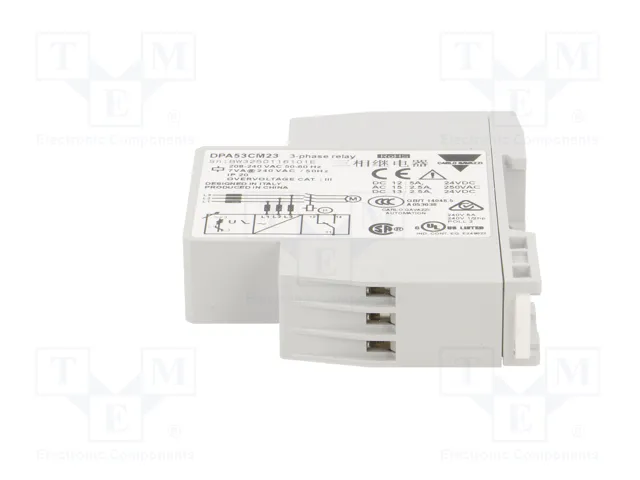 CARLO GAVAZZI DPA53CM23 Relé de monitorización de tensión trifásica CARLO GAVAZZI DPA53CM23 Relé de monitorización de tensión trifásica
