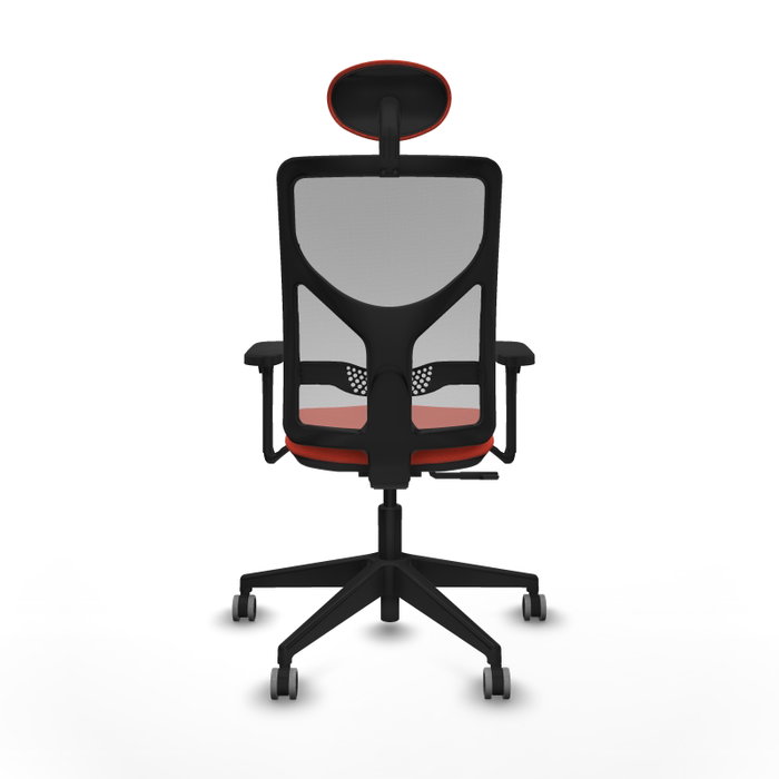 PIQUERAS Y CRESPO Silla de oficina Motilla Sincro Naranja oscuro/Gris PIQUERAS Y CRESPO Silla de oficina Motilla Sincro Naranja oscuro/Gris