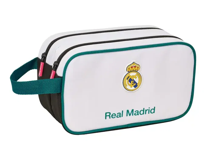 Safta Neceser Real Madrid 26/27 con 2 Departamentos Adaptable a Carro Safta Neceser Real Madrid 26/27 con 2 Departamentos Adaptable a Carro